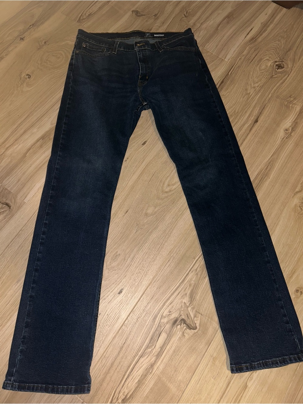 Dark Wash Bootcut Jeans